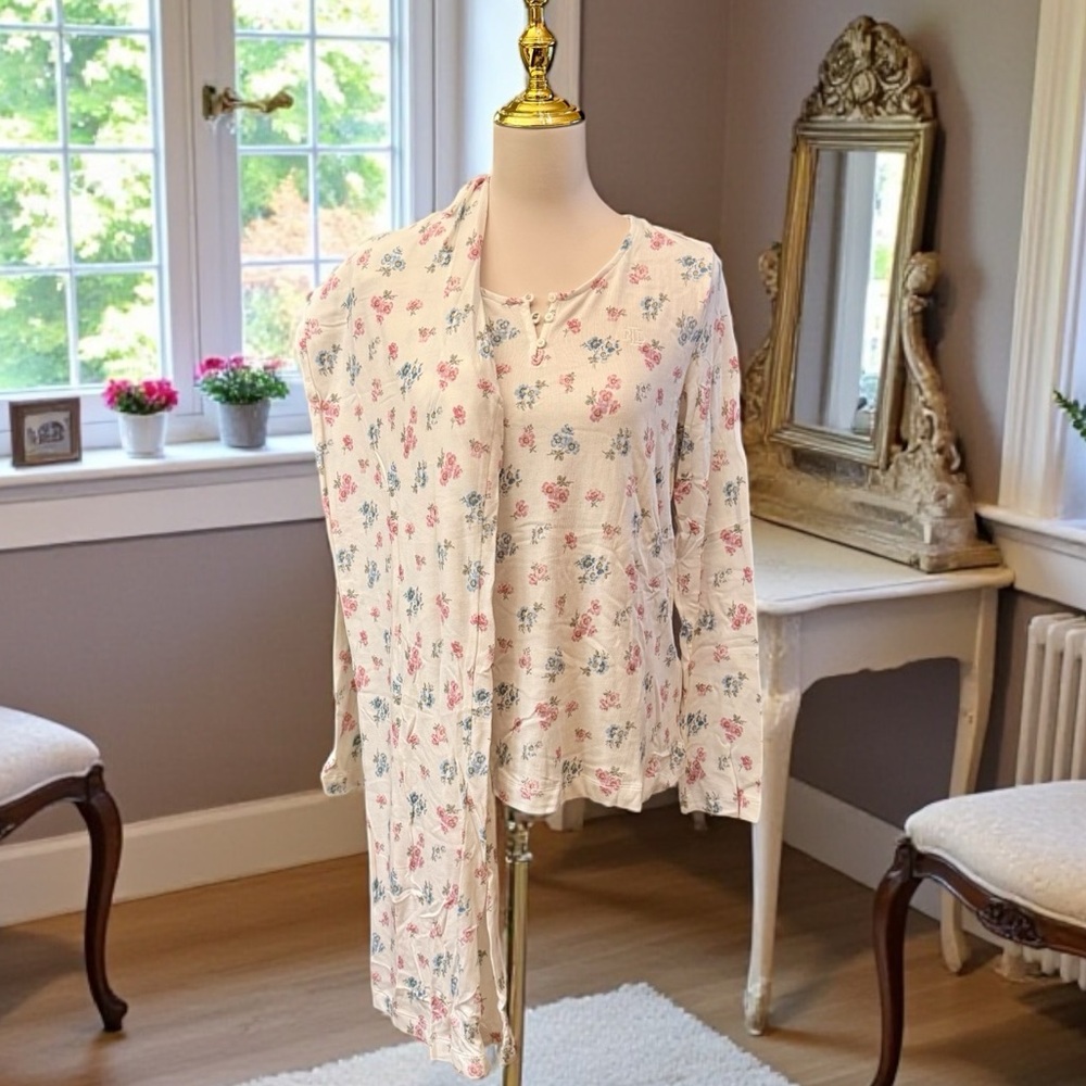 Coziest Long Sleeve Crewneck & Jogger Pajama Set ~ LRL